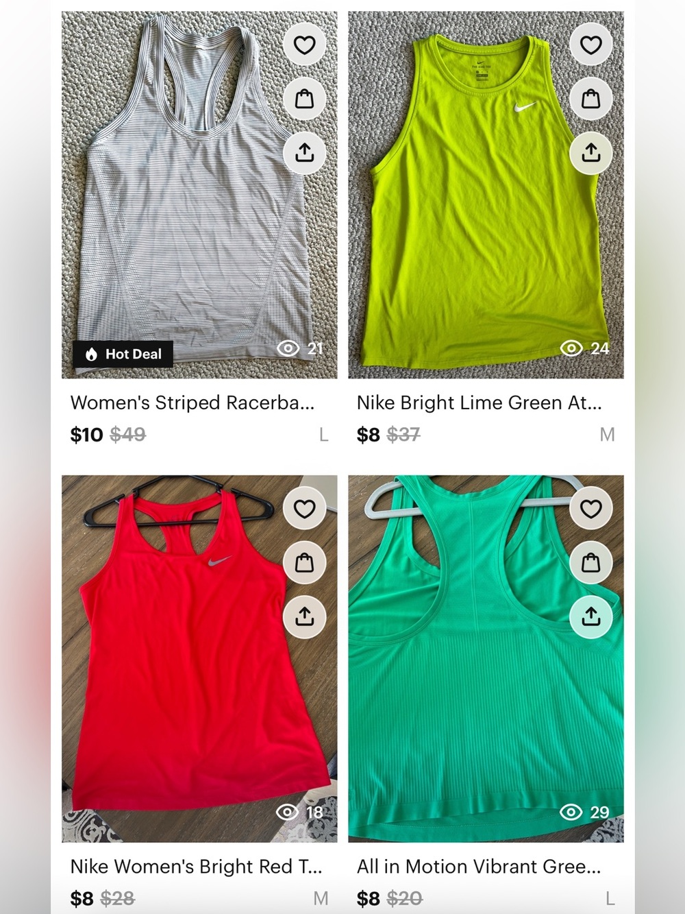 Athletic Tank Top Bundle